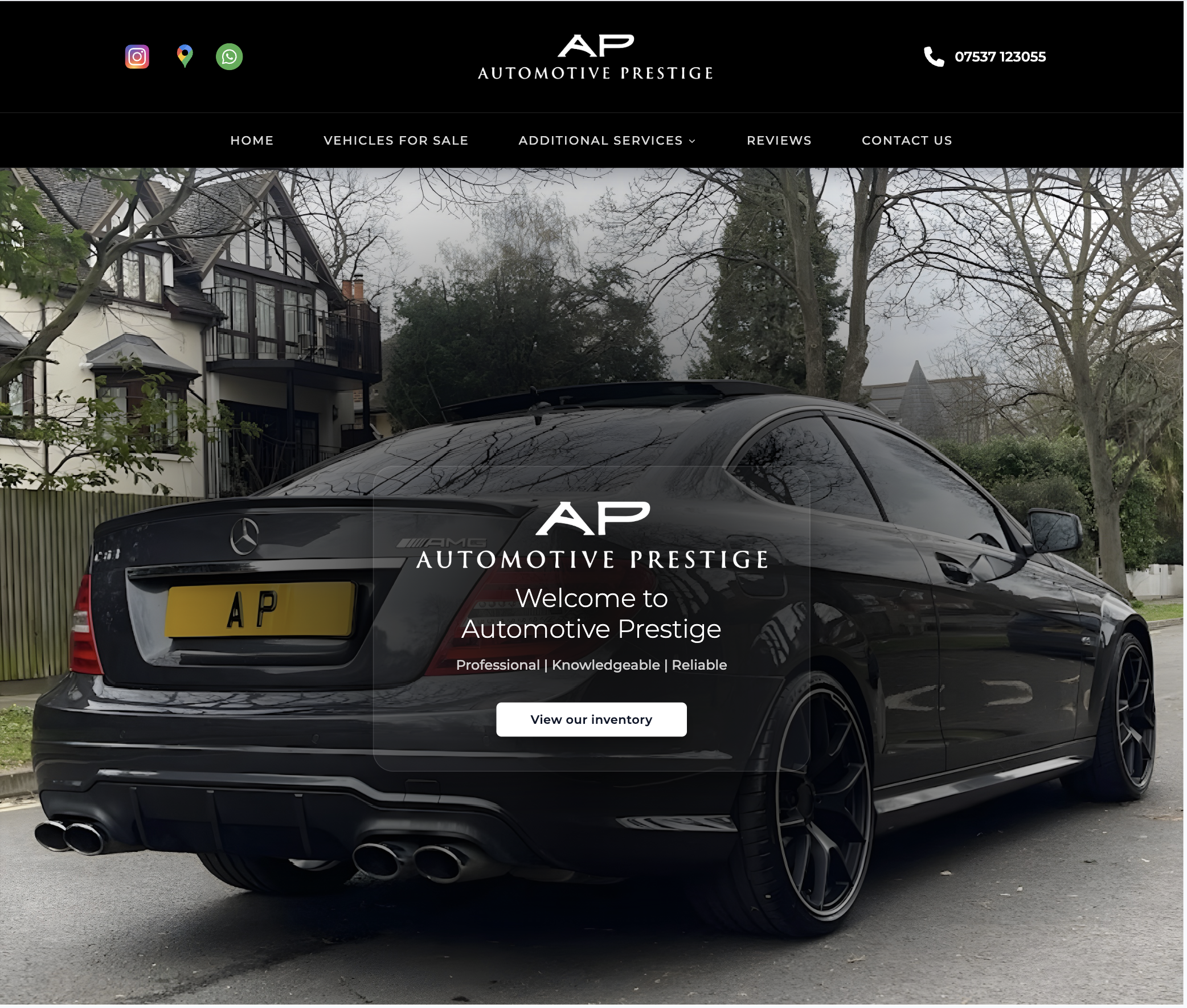 Automotive Prestige website preview