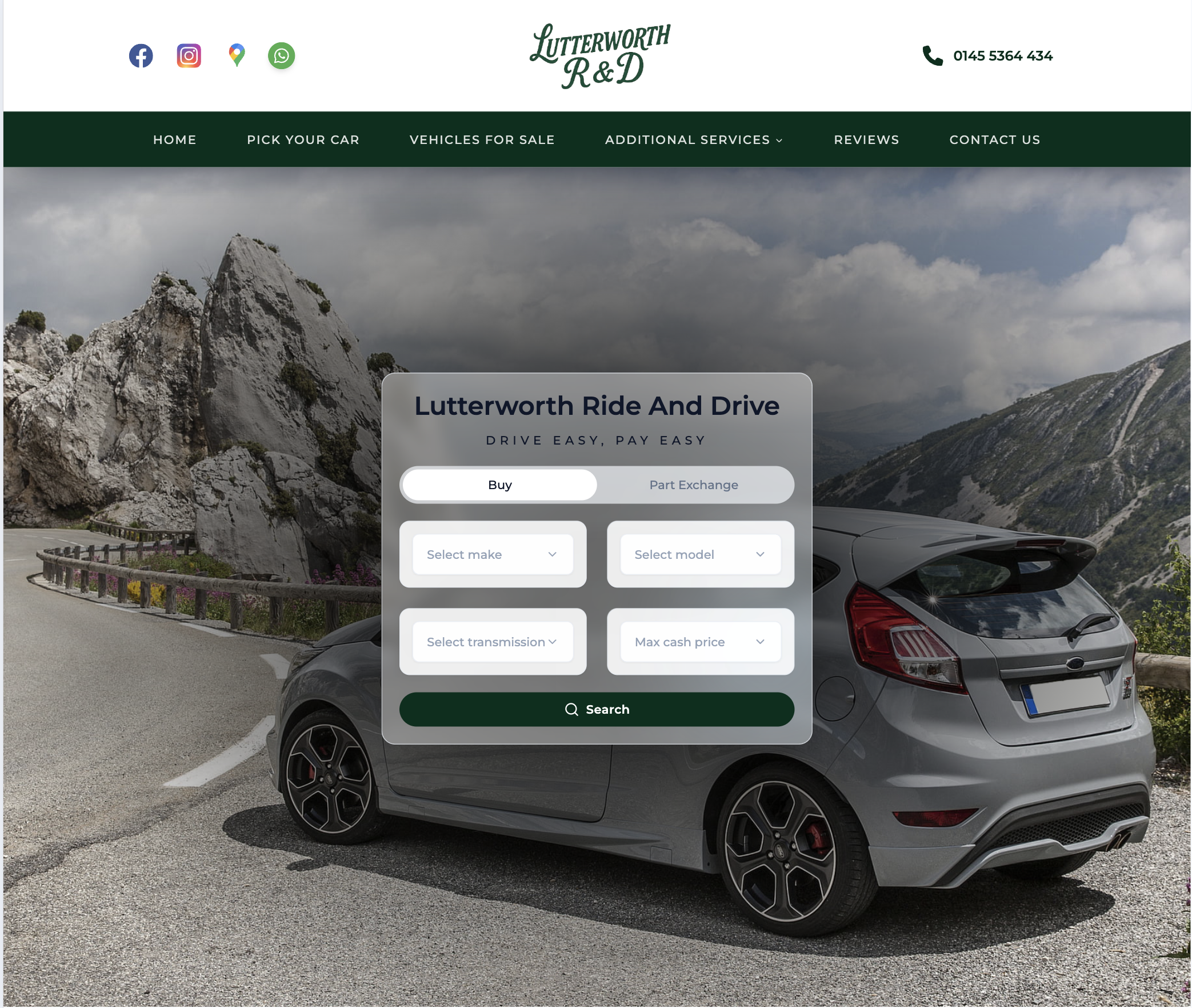 Lutterworth R&D website preview